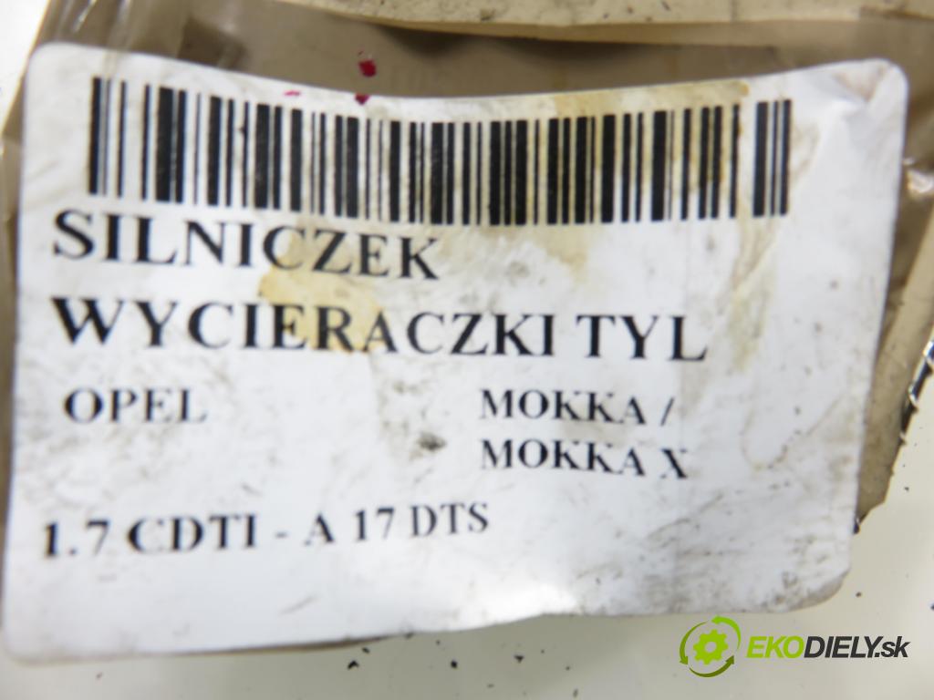 OPEL MOKKA / MOKKA X CROSSOVER 2015 96,00 1.7 CDTI - A 17 DTS 1686,00 Motorček stierače zadné 96955193 ; W000008831