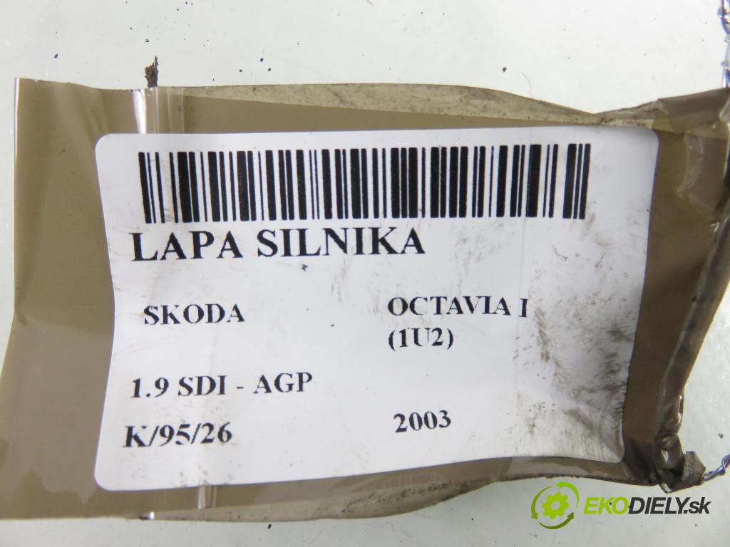 SKODA OCTAVIA I (1U2) LIFTBACK 2003 50,00 1.9 SDI - AGP 1896,00 Uchytenie Motor 038199207J
