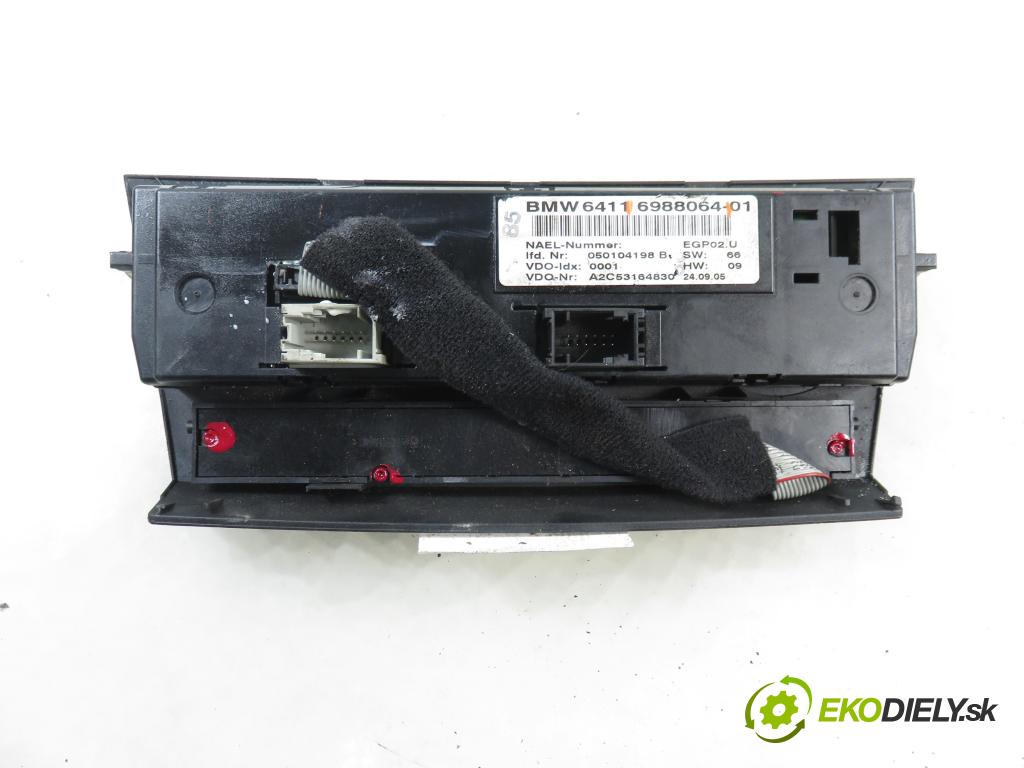 BMW 3 (E90) SEDAN 2005 95,00 318 i 129 - N46 B20 B 1995,00 Panel kúrenia KLIMATIZACE: 6988064