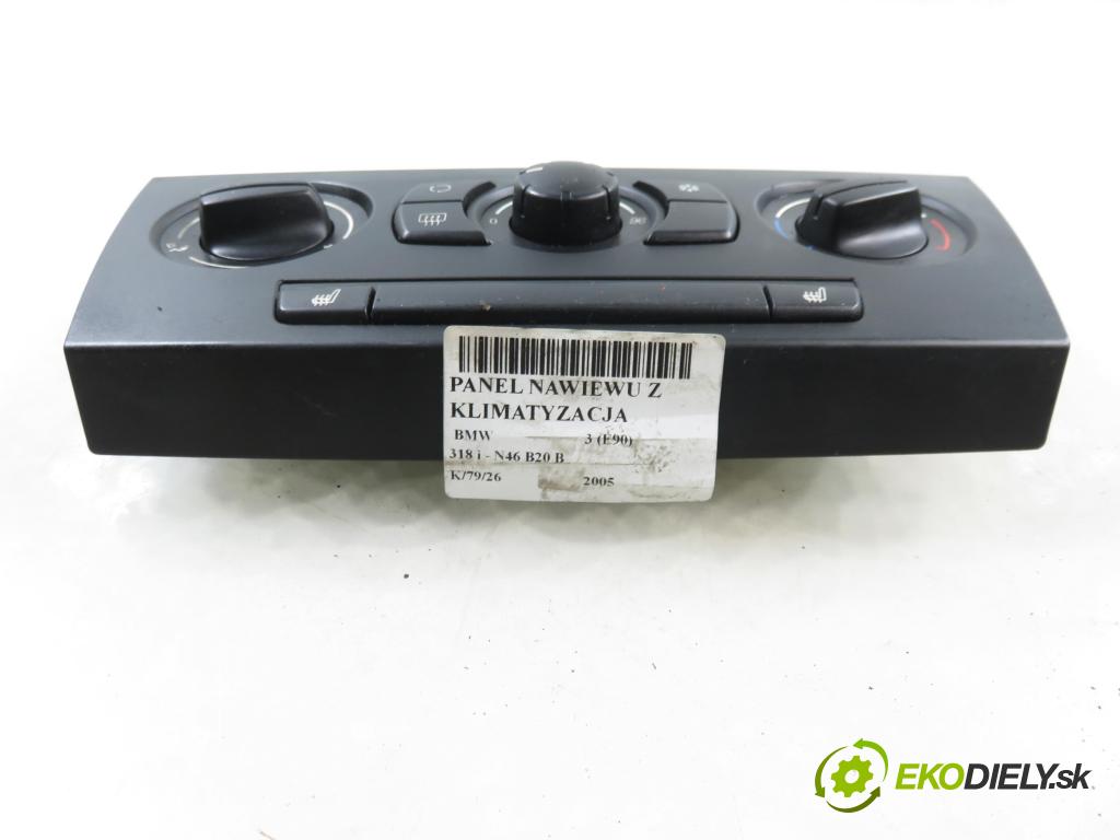 BMW 3 (E90) SEDAN 2005 95,00 318 i 129 - N46 B20 B 1995,00 Panel kúrenia KLIMATIZACE: 6988064