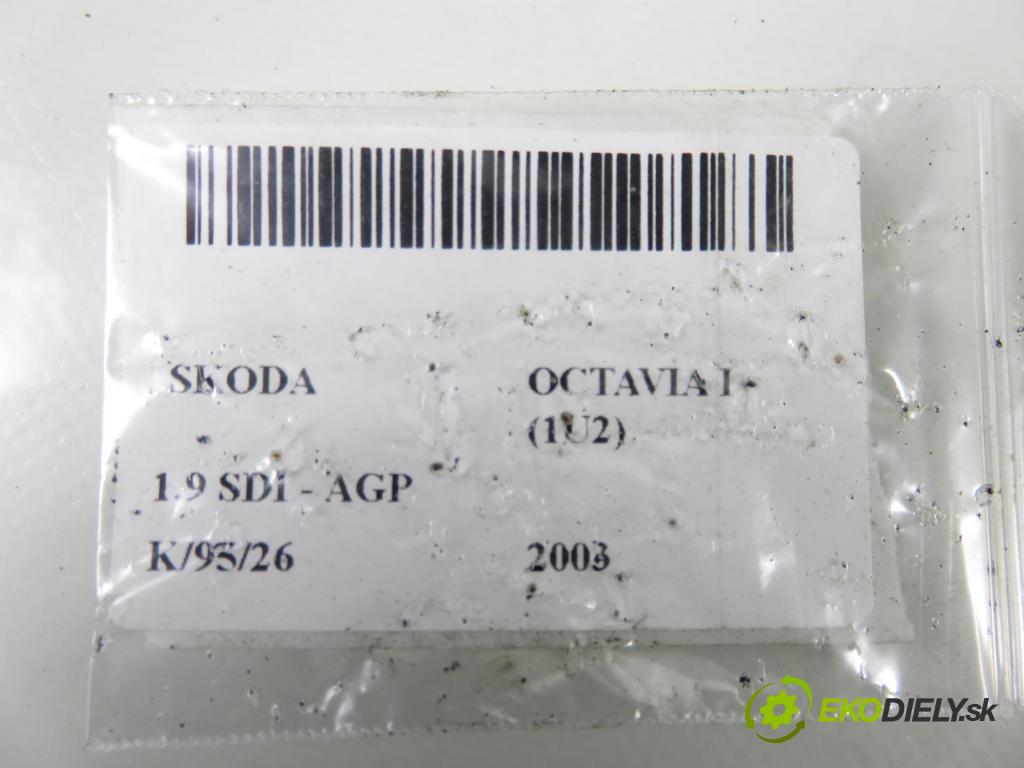 SKODA OCTAVIA I (1U2) LIFTBACK 2003 50,00 1.9 SDI - AGP 1896,00 brzdy