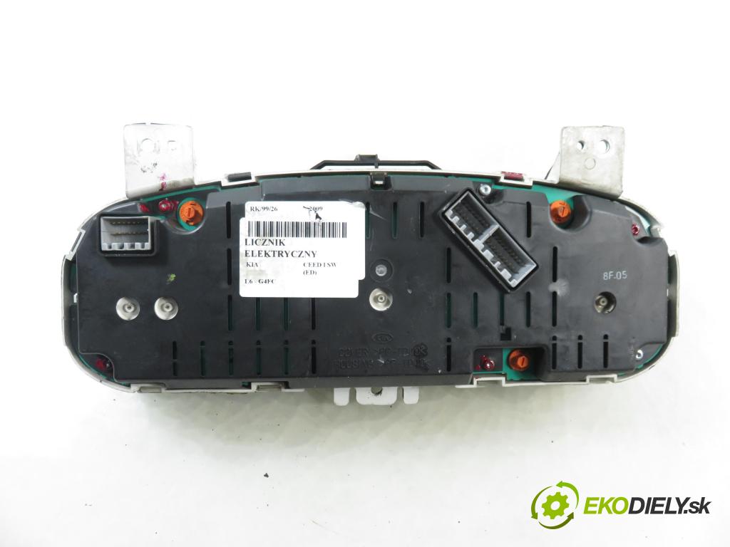 KIA CEE'D SW (ED) KOMBI 2009 90,00 1.6 122 - G4FC 1591,00 Prístrojovka elektrický 940031H011
