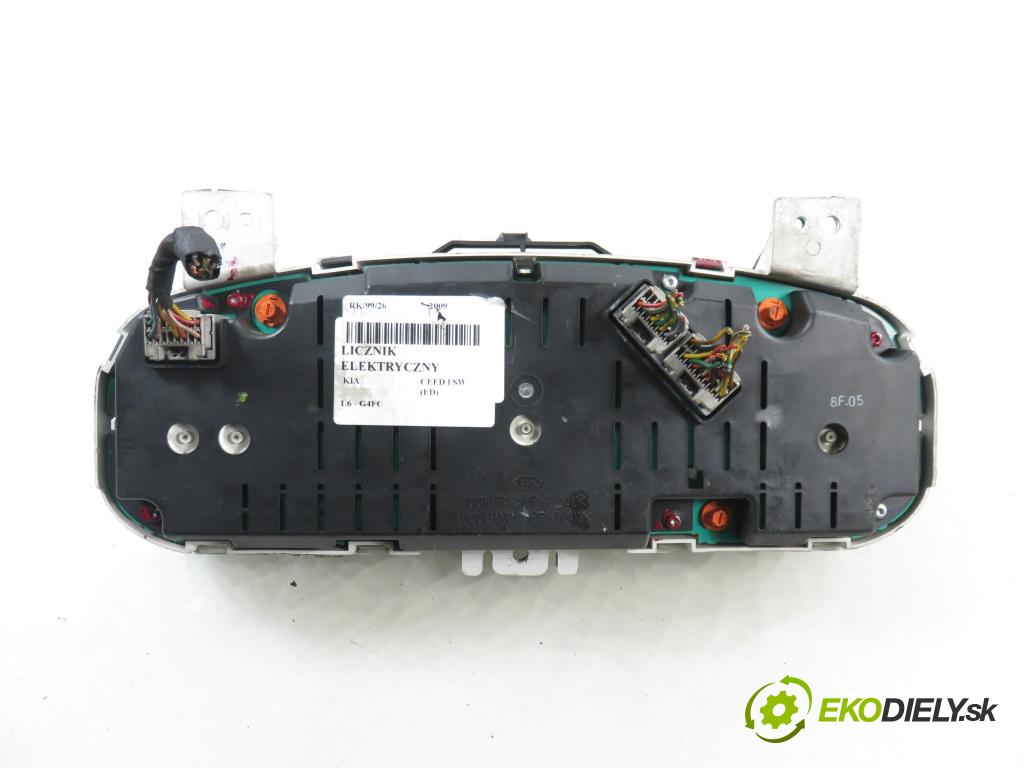 KIA CEE'D SW (ED) KOMBI 2009 90,00 1.6 122 - G4FC 1591,00 Prístrojovka elektrický 940031H011
