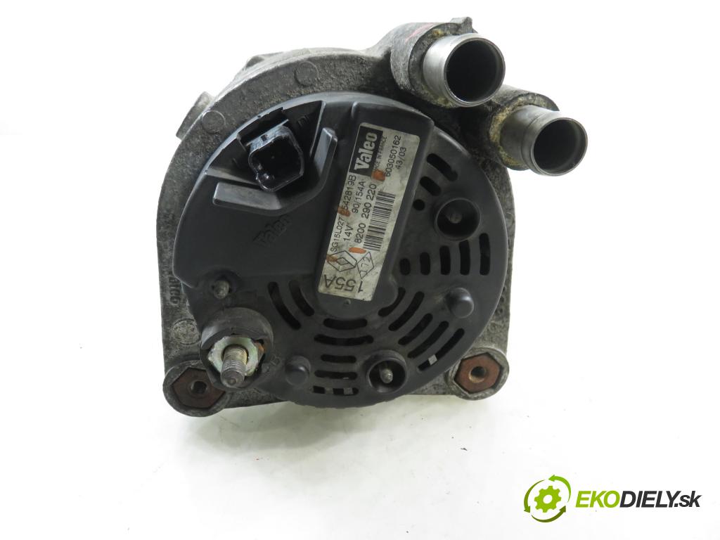 RENAULT SCENIC II (JM0/1_) MINIVAN 2004 88,00 1.9 DCI - F9Q 812 1870,00 Alternátor 8200290220 (Alternátor)