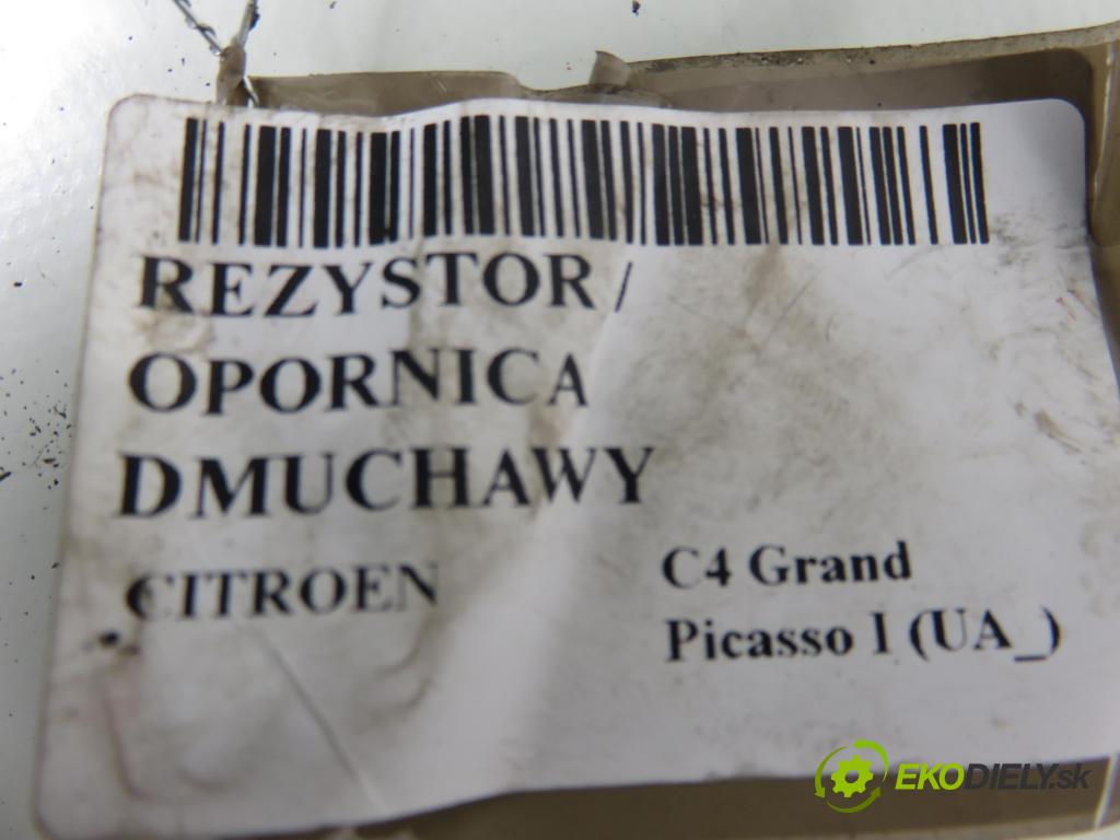 CITROEN C4 Grand Picasso I (UA_) MINIVAN 2006 80,00 1.6 HDi - 9HZ (DV6TED4) 1560,00 rezistor / reostat kúrenia F011500015 ; 9654652480