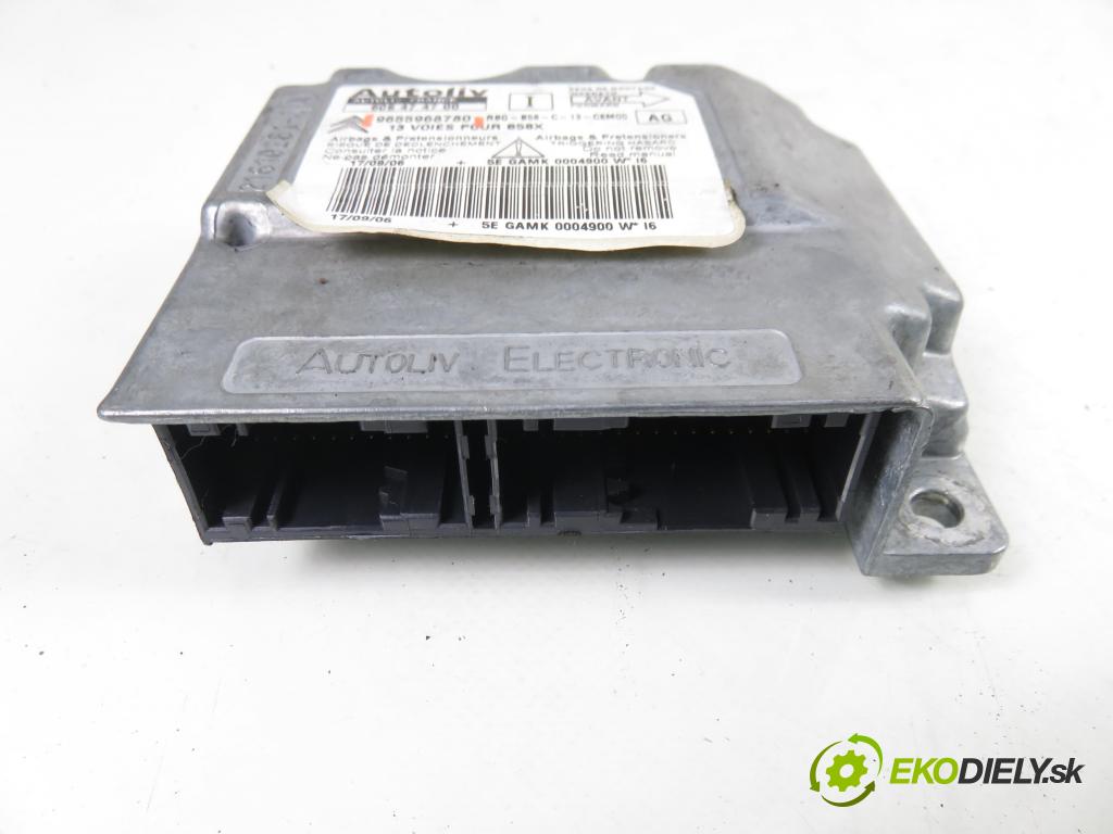 CITROEN C4 Grand Picasso I (UA_) MINIVAN 2006 80,00 1.6 HDi - 9HZ (DV6TED4) 1560,00 MODUL air BAG 9655968780