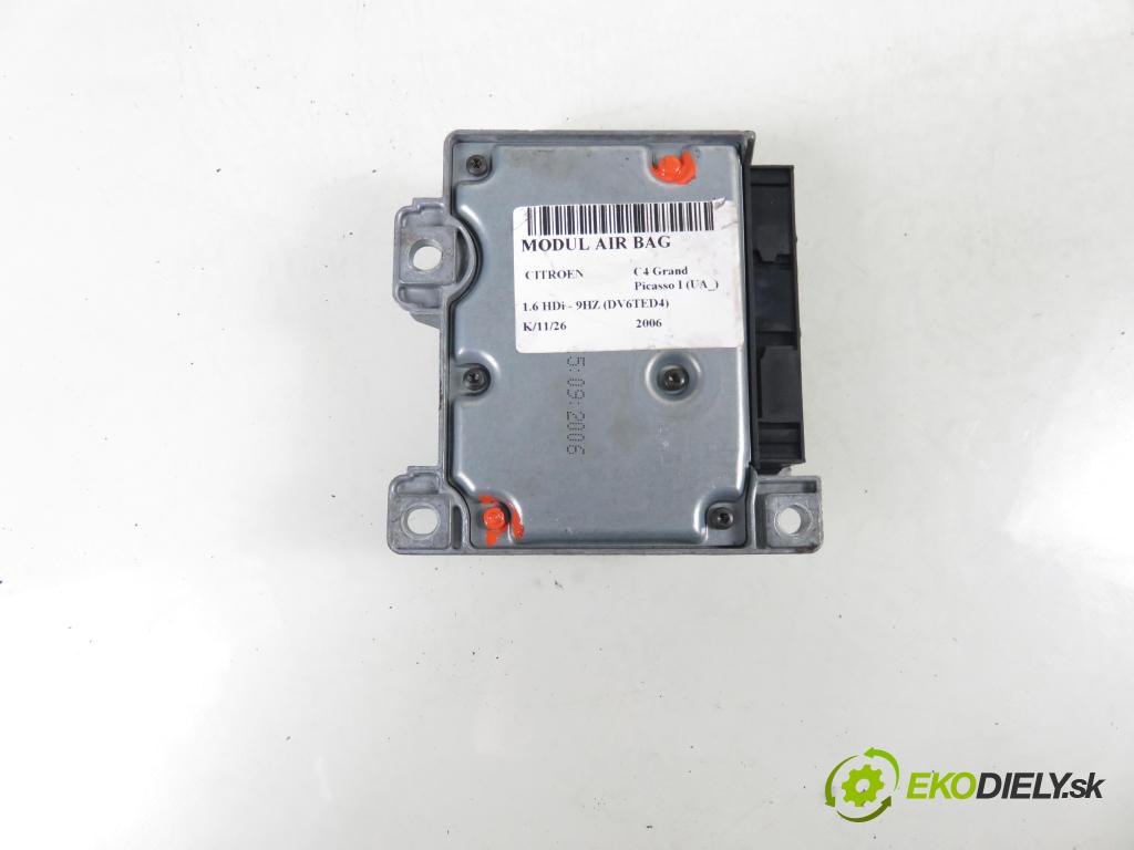 CITROEN C4 Grand Picasso I (UA_) MINIVAN 2006 80,00 1.6 HDi - 9HZ (DV6TED4) 1560,00 MODUL air BAG 9655968780