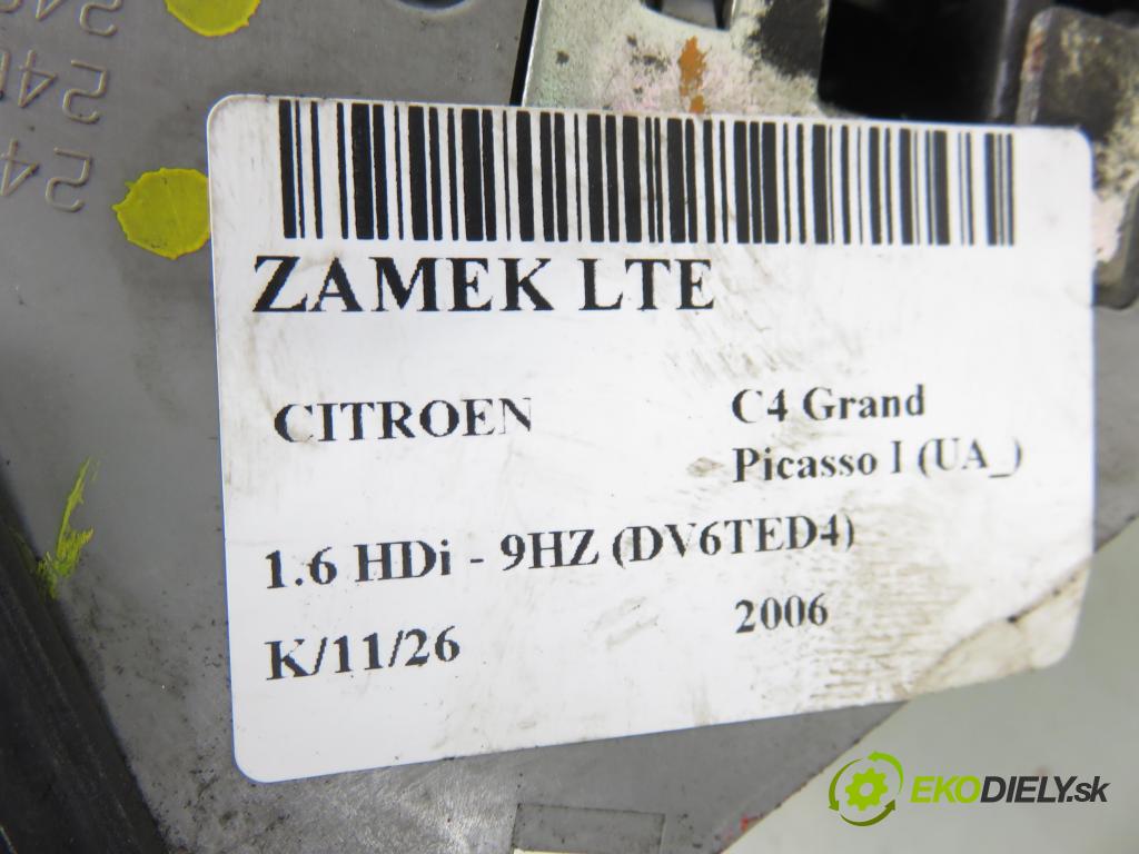 CITROEN C4 Grand Picasso I (UA_) MINIVAN 2006 80,00 1.6 HDi - 9HZ (DV6TED4) 1560,00 zámok 24090816