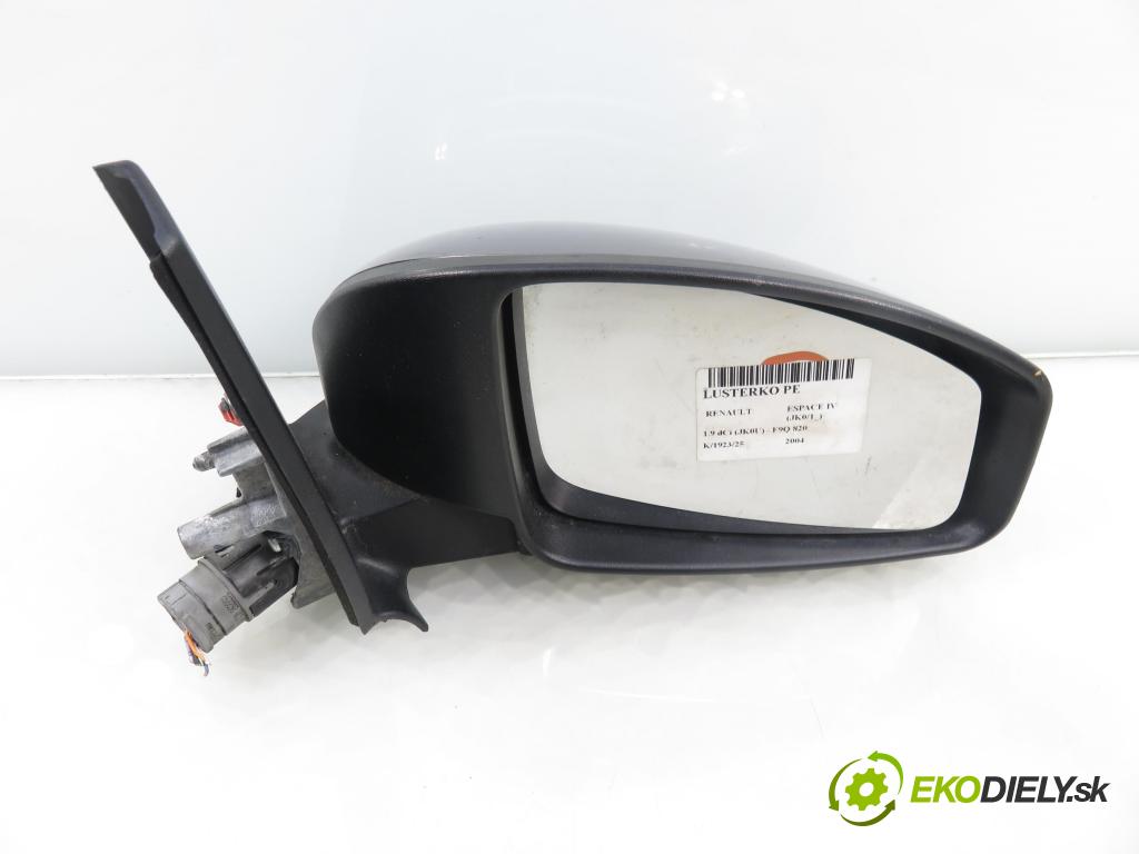 RENAULT ESPACE IV (JK0/1_) MINIVAN 2004 85,00 1.9 dCi 116 - F9Q 820 1870,00 Spätné zrkadlo 8200288813E