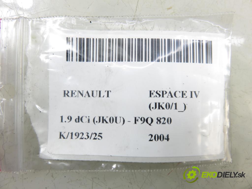 RENAULT ESPACE IV (JK0/1_) MINIVAN 2004 85,00 1.9 dCi 116 - F9Q 820 1870,00 rezistor / reostat kúrenia 52492365