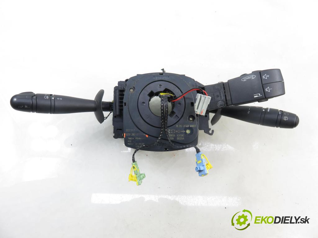 RENAULT ESPACE IV (JK0/1_) MINIVAN 2004 85,00 1.9 dCi 116 - F9Q 820 1870,00 páčka/prepínač 8200260781A ; 8200012243
