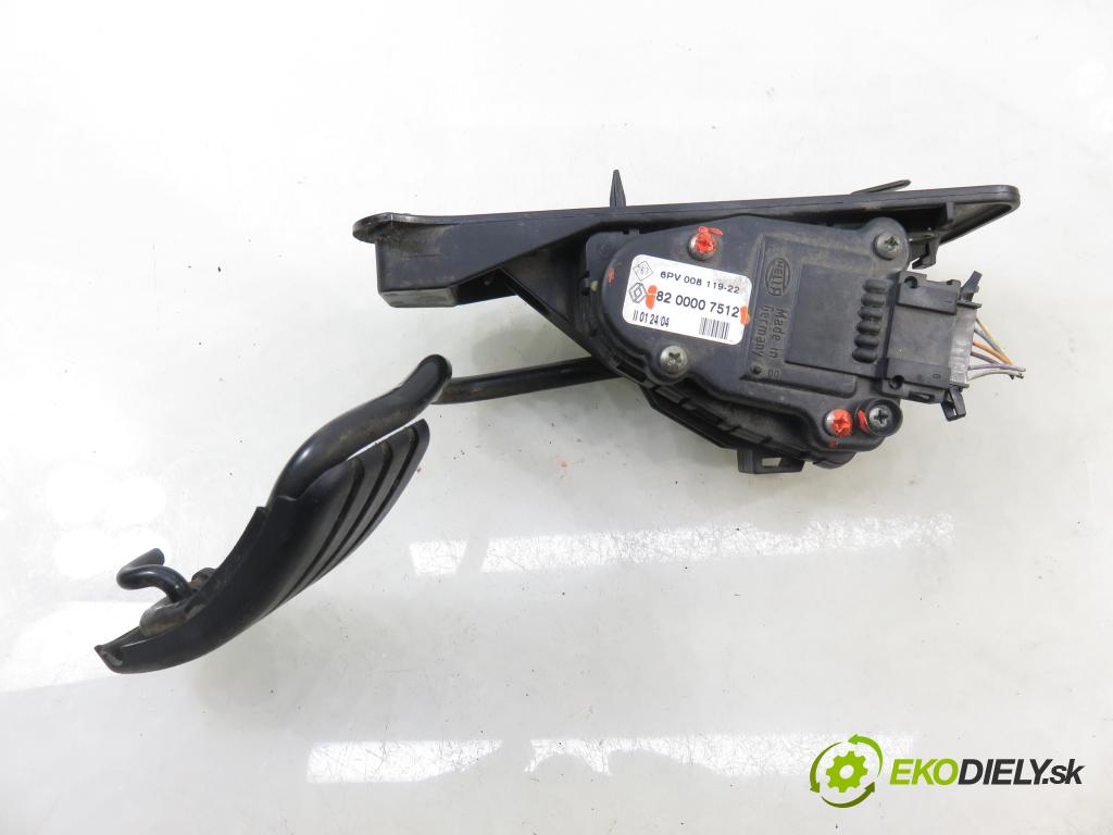 RENAULT ESPACE IV (JK0/1_) MINIVAN 2004 85,00 1.9 dCi 116 - F9Q 820 1870,00 Potenciometer plynu 8200007512 (Potenciometer plynového pedálu)