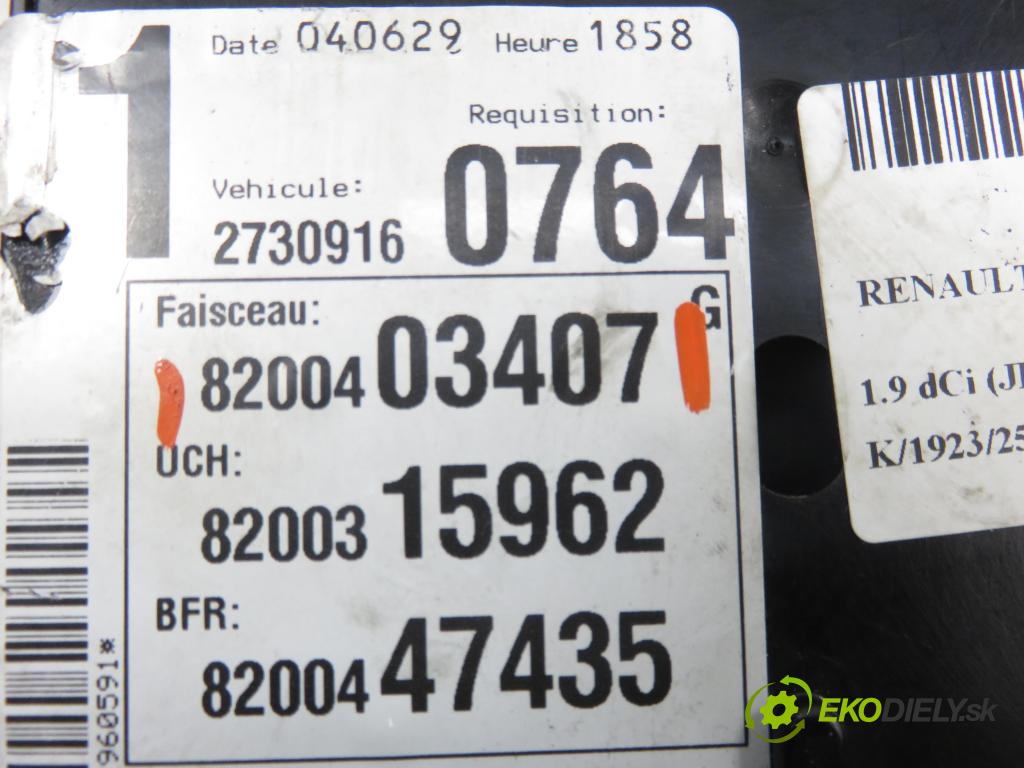 RENAULT ESPACE IV (JK0/1_) MINIVAN 2004 85,00 1.9 dCi 116 - F9Q 820 1870,00 MODUL 8200403407