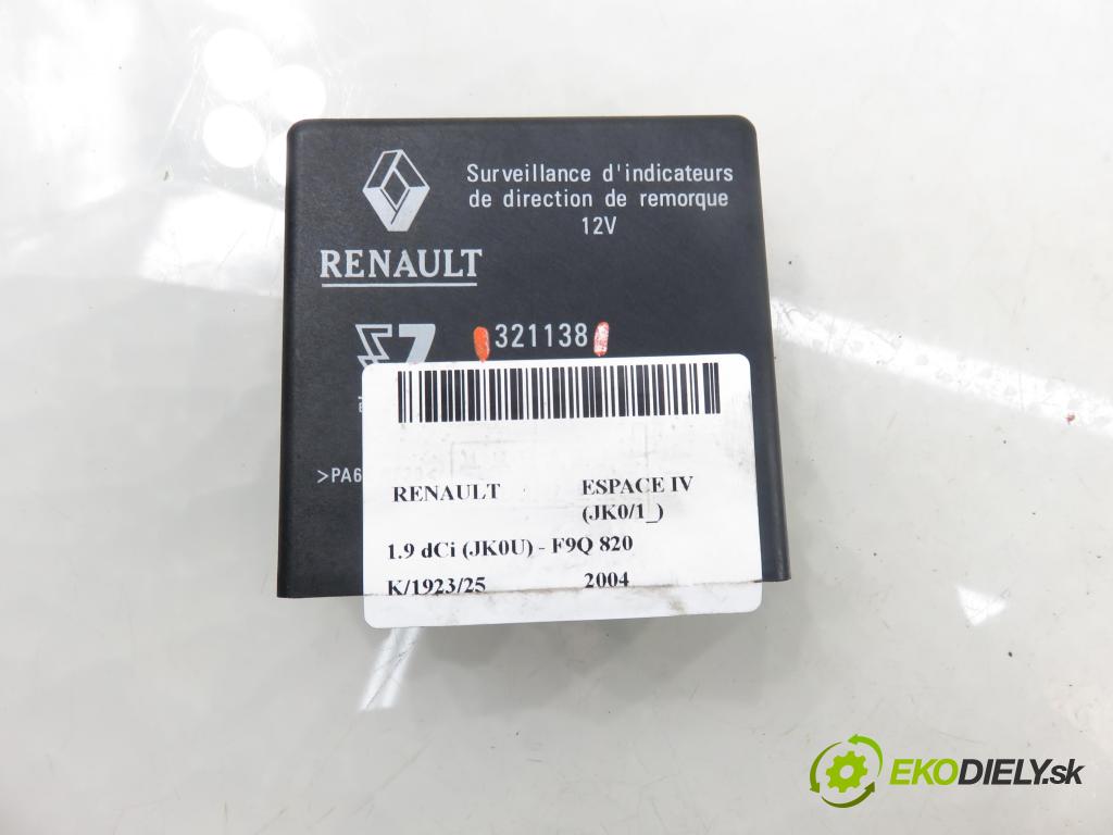 RENAULT ESPACE IV (JK0/1_) MINIVAN 2004 85,00 1.9 dCi 116 - F9Q 820 1870,00 Riadiaca jednotka ťažného oka 321138