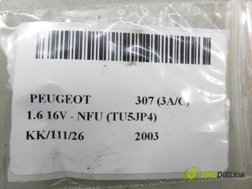 PEUGEOT 307 (3A/C) HB 2003 80,00 1.6 16V - NFU (TU5JP4) 1587,00 ventilátor chladič PODNEBÍ / VODA