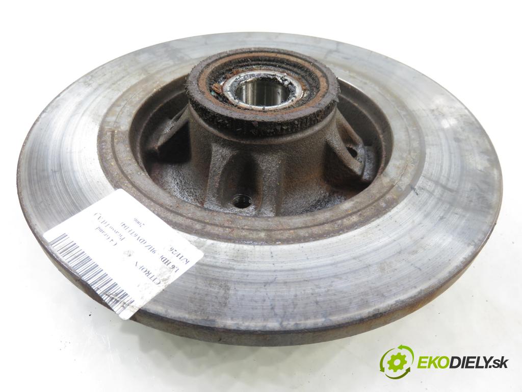 CITROEN C4 Grand Picasso I (UA_) MINIVAN 2006 80,00 1.6 HDi - 9HZ (DV6TED4) 1560,00 lamela kotouč brzdová ZADNÍ: