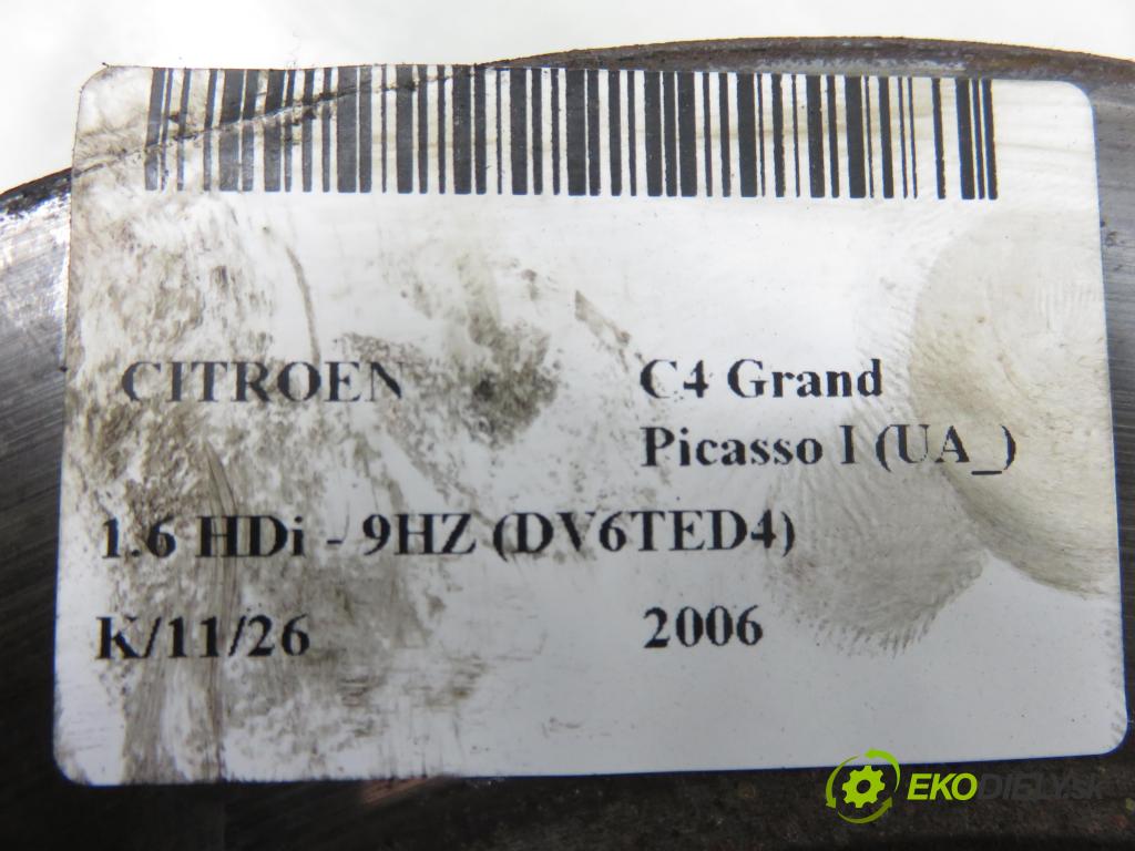 CITROEN C4 Grand Picasso I (UA_) MINIVAN 2006 80,00 1.6 HDi - 9HZ (DV6TED4) 1560,00 lamela kotouč brzdová ZADNÍ:
