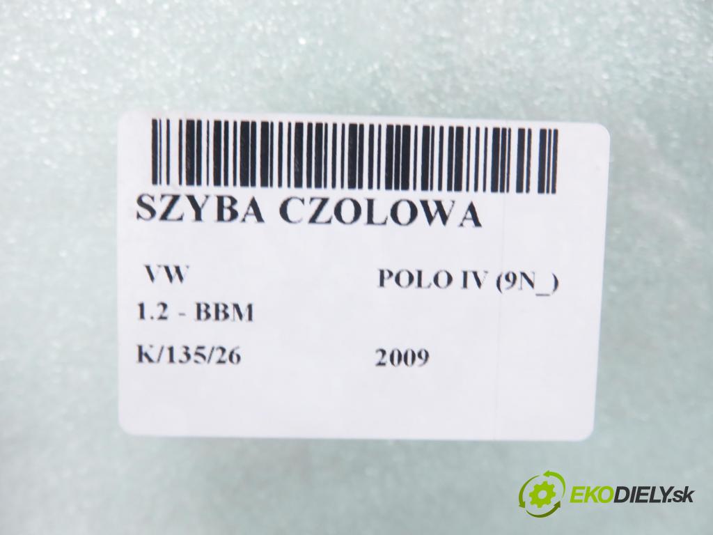 VW POLO (9N_) HB 2009 44,00 1.2 6V 60 - BBM 1198,00 Okno čelná