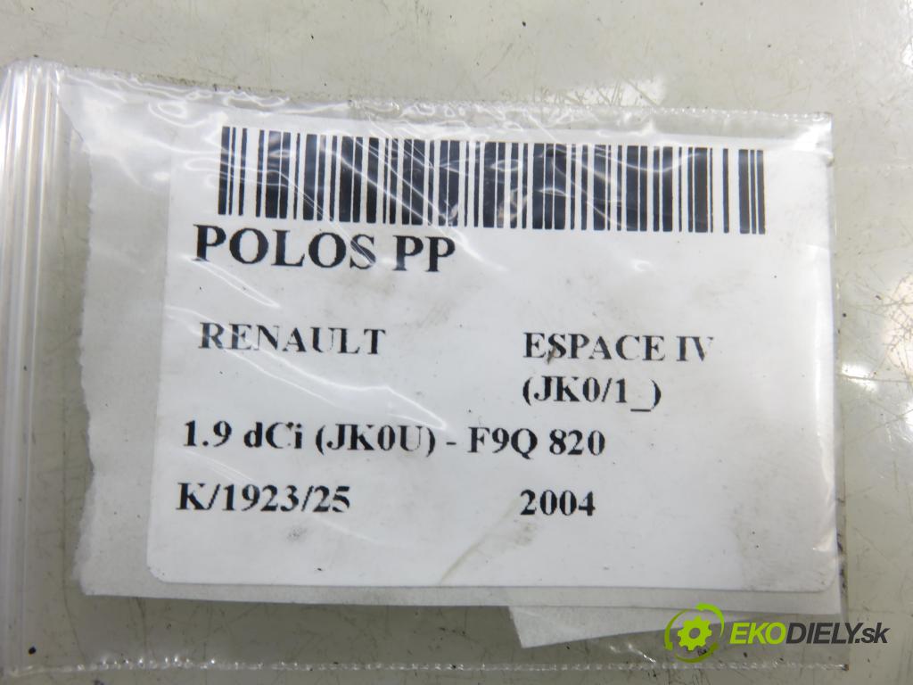 RENAULT ESPACE IV (JK0/1_) MINIVAN 2004 85,00 1.9 dCi 116 - F9Q 820 1870,00 poloos PP