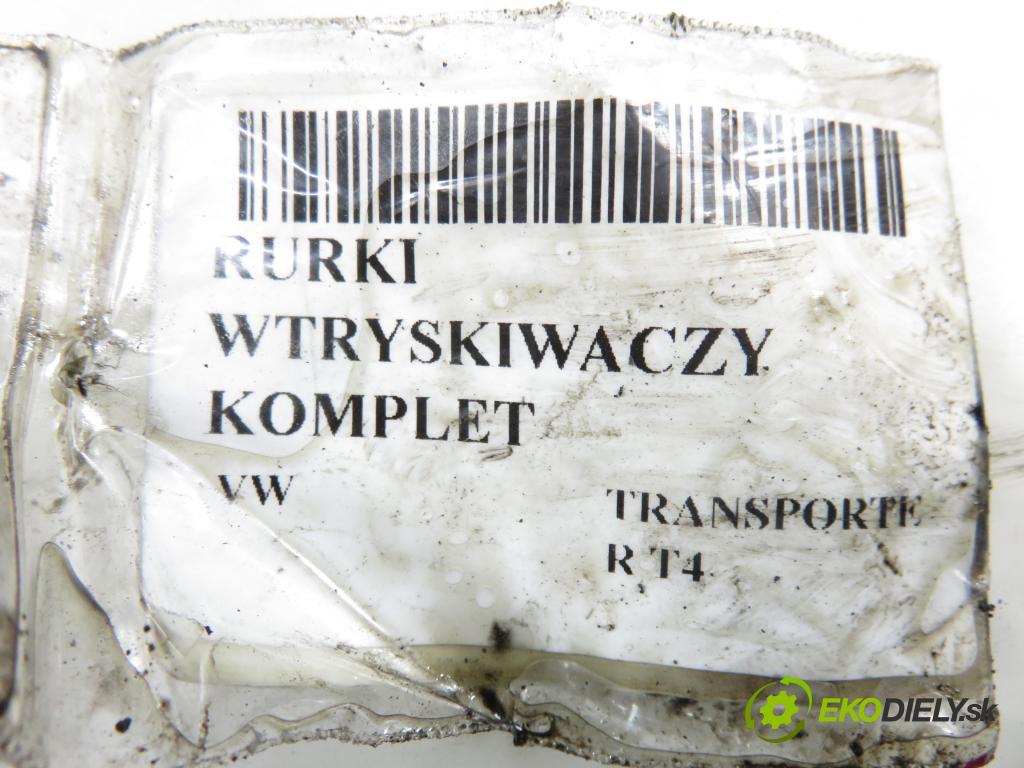 VW TRANSPORTER IV Platforma / podwozie (70E, 70L, 70M, 7DE, 7DL KABINA/PLATFORMA 1998 55,00 2.4 D - AJA 2370,00 rúrky VSTREKOVAČE: