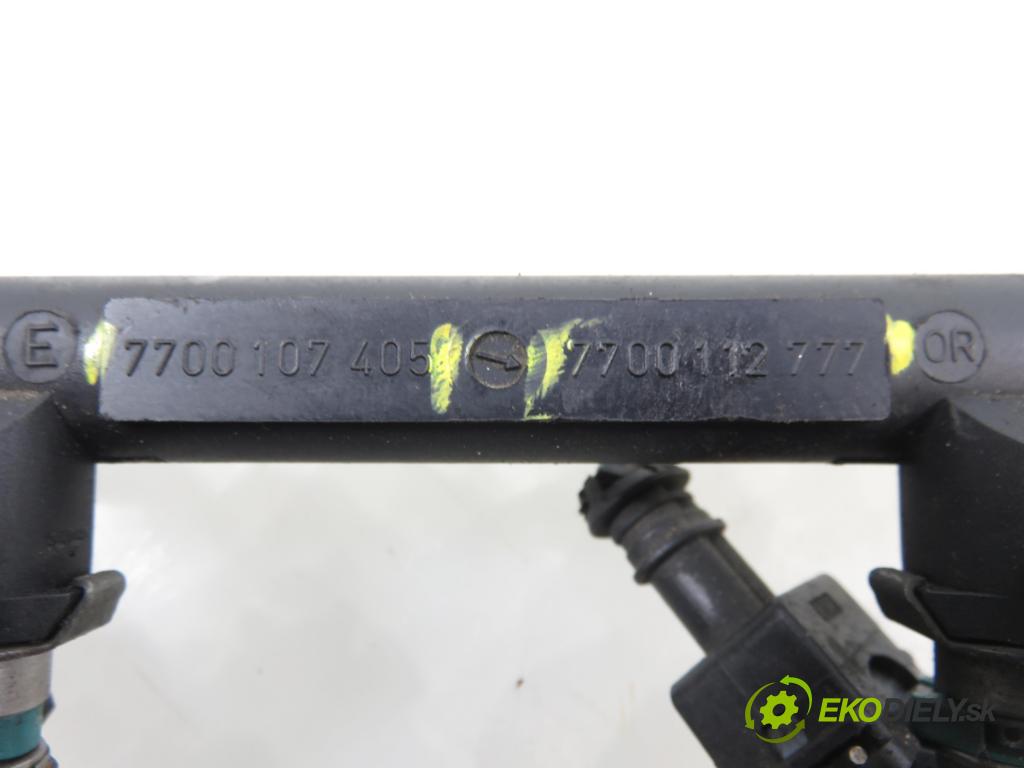 RENAULT SCENIC I (JA0/1_) CROSSOVER 2001 102,00 2.0 16V RX4 139 - F4R 744 1998,00 Lišta vstrekovacia IWP042 ; 7700107405 ; 7700112777 (Vstrekovacia lišta)