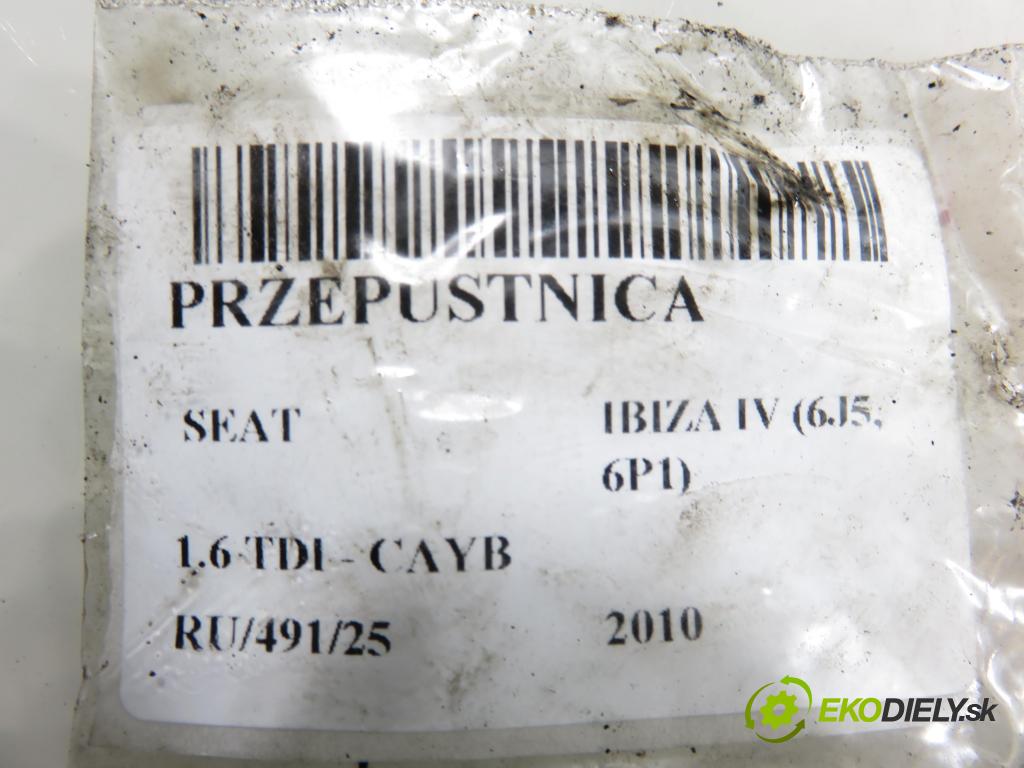 SEAT IBIZA IV (6J5, 6P1) HB 2010 66,00 1.6 TDI - CAYB 1598,00 Škrtiaca klapka 03G128063F (Škrtiaca klapka)