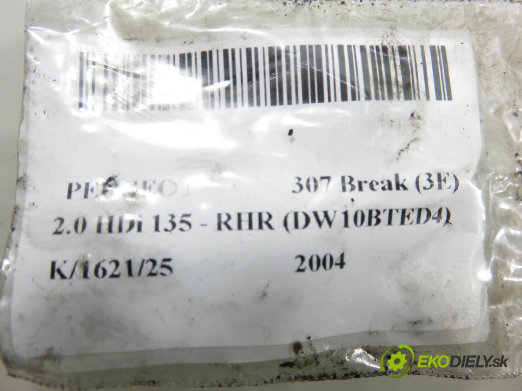 PEUGEOT 307 Break (3E) KOMBI 2004 0,00 2.0 HDi 135 - RHR (DW10BTED4) 1997,00 vstrekovač 9647247280 (Vstrekovač paliva)