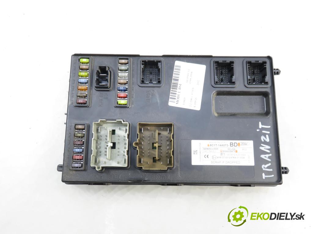 FORD TRANSIT Furgon (FA_ _) FURGON 2012 92,00 2.2 TDCi - CYFB 2198,00 MODUL BSI 8C1T14A073BD ; 5WK48947N