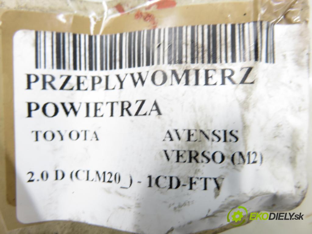 TOYOTA AVENSIS VERSO (_M2_) MINIVAN 2004 85,00 2.0 D (CLM20_) - 1CD-FTV 1995,00 váha vzduchu vzduchu 2220427010