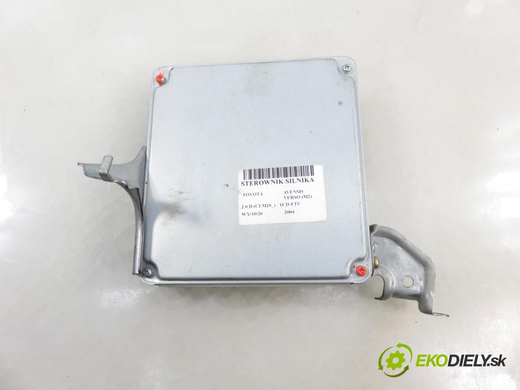 TOYOTA AVENSIS VERSO (_M2_) MINIVAN 2004 85,00 2.0 D (CLM20_) - 1CD-FTV 1995,00 Riadiaca jednotka Motor 8966144360 ; 1758005463