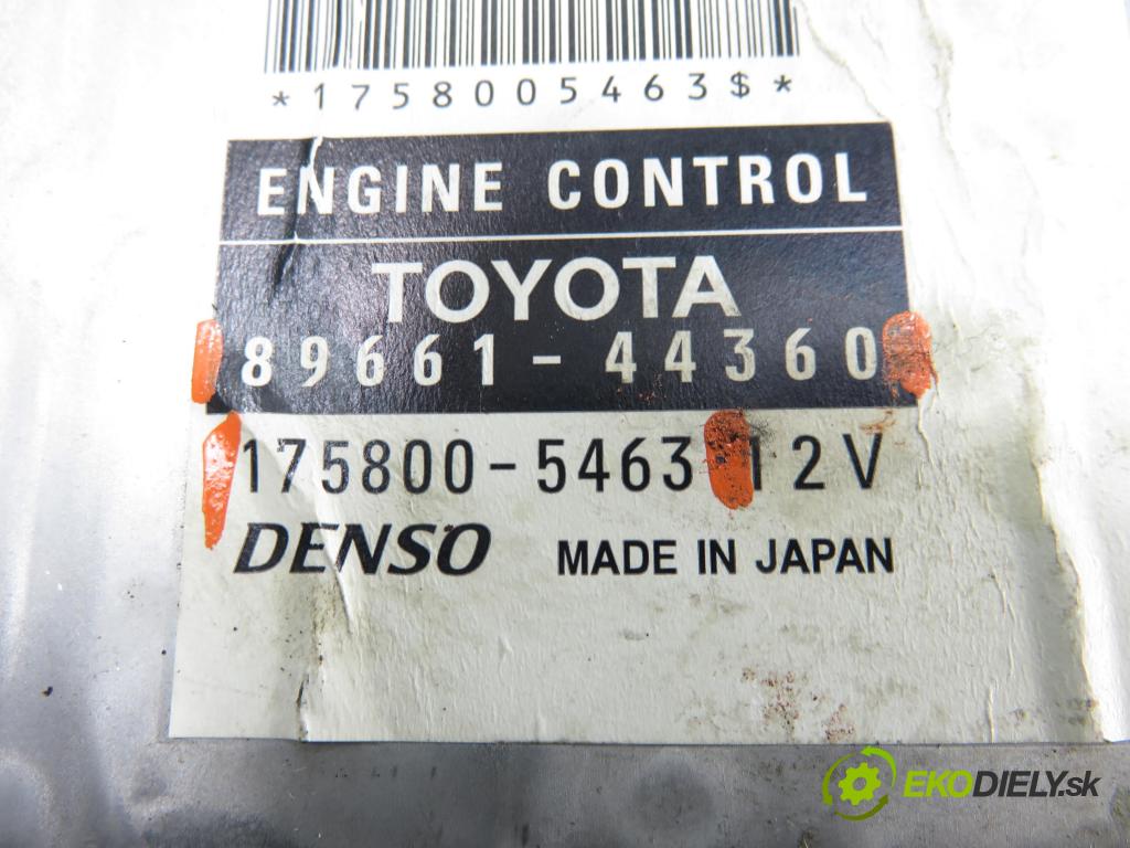 TOYOTA AVENSIS VERSO (_M2_) MINIVAN 2004 85,00 2.0 D (CLM20_) - 1CD-FTV 1995,00 Riadiaca jednotka Motor 8966144360 ; 1758005463