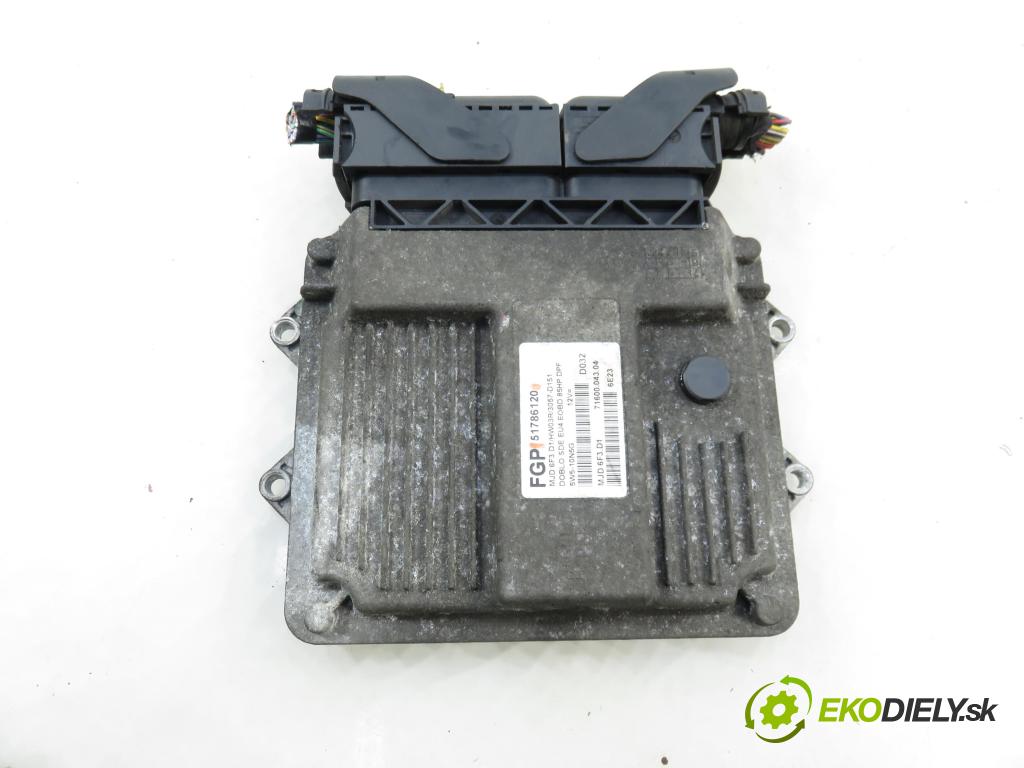 FIAT DOBLO nadwozie wielkoprzestrzenne (MPV) (119_, 223_) KOMBIVAN 2006 62,00 1.3 D Multijet - 223 A9.000 1248,00 Riadiaca jednotka Motor 51786120