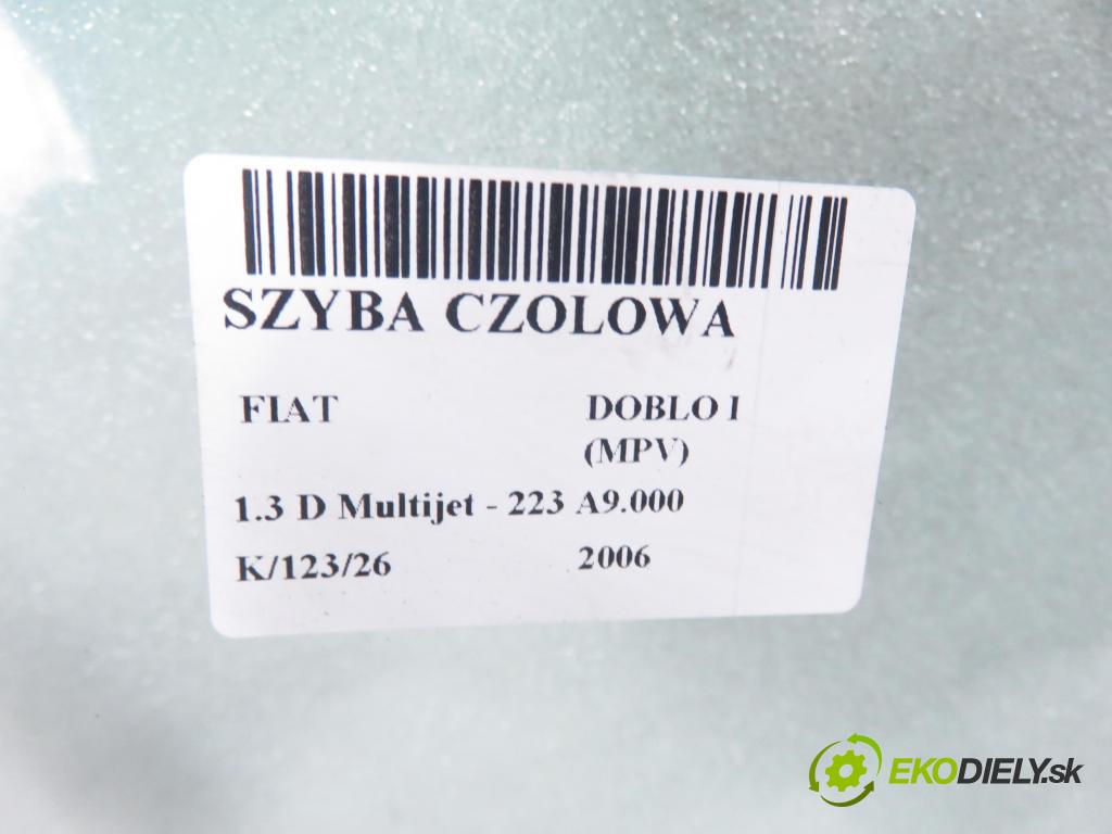 FIAT DOBLO nadwozie wielkoprzestrzenne (MPV) (119_, 223_) KOMBIVAN 2006 62,00 1.3 D Multijet - 223 A9.000 1248,00 Okno čelná