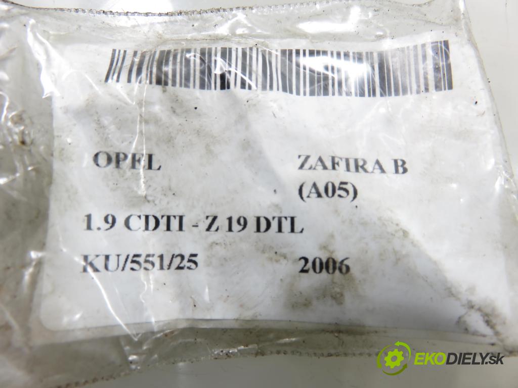 OPEL ZAFIRA B (A05) MINIVAN 2006 74,00 1.9 CDTI 8V 101 - Z 19 DTL 1910,00 vstrekovač 0445110165 (Vstrekovač paliva)