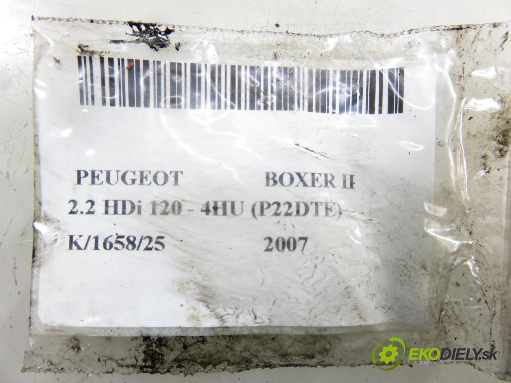PEUGEOT BOXER Skrzynia FURGON 2007 88,00 2.2 HDi 120 - 4HU (P22DTE) 2198,00 vstřikovač 6C1Q9K546AC (Vstřikovač paliva)