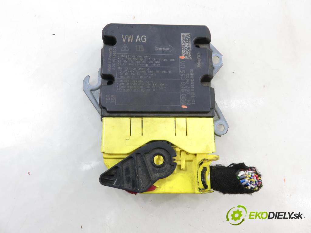 VW GOLF VII Variant (BA5, BV5) KOMBI 2019 850,00 1.6 TDI CR 115 - DGTE 1598,00 MODUL air BAG 5Q0959655CA