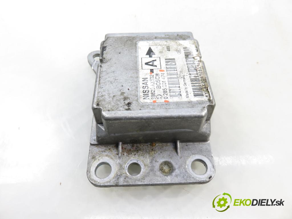 NISSAN MICRA III (K12) HB 2005 48,00 1.5 dCi 65 1461,00 MODUL air BAG 0285001474 ; 98820AX502