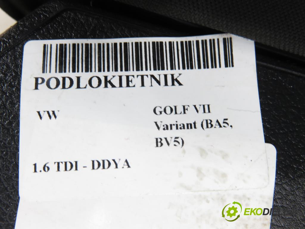 VW GOLF VII Variant (BA5, BV5) KOMBI 2019 850,00 1.6 TDI CR 115 - DGTE 1598,00 Tunel STŘEDNÍ 5G1863241BL