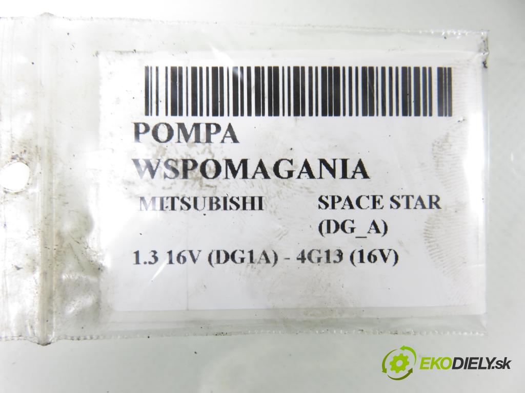 MITSUBISHI SPACE STAR nadwozie wielkoprzestrzenne (MPV) (DG_A) HB 2003 60,00 1.3 16V (DG1A) - 4G13 (16V) 1299,00 pumpa servočerpadlo  (Servočerpadlo)