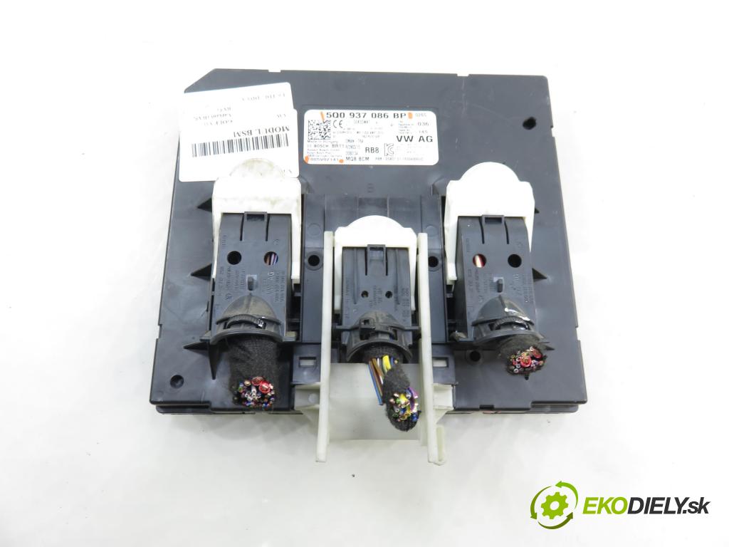 VW GOLF VII Variant (BA5, BV5) KOMBI 2019 850,00 1.6 TDI CR 115 - DGTE 1598,00 MODUL BCM 5Q0937086BP ; F005V02141