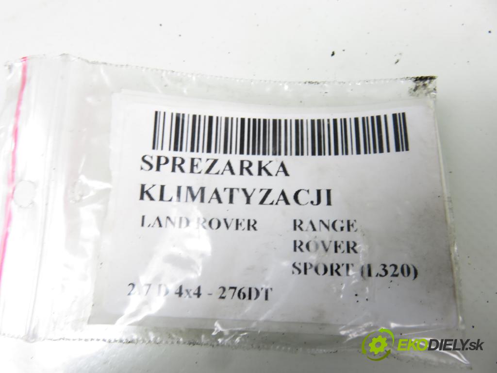 LAND ROVER RANGE ROVER SPORT (L320) SUV 2007 140,00 2.7 TDV6 4x4 190 - 276DT (PSA) 2720,00 KOMPRESOR: klimatizace JPB000183 ; 4471808382 (Kompresor klimatizace)