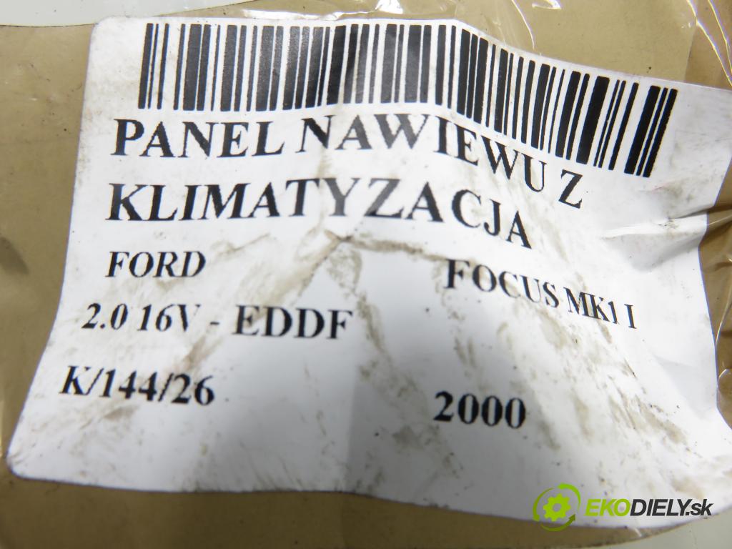 FORD FOCUS (DAW, DBW) HB 2000 96,00 2.0 16V - EDDF 1988,00 Panel kúrenia KLIMATIZACE: 98AB18C419AE