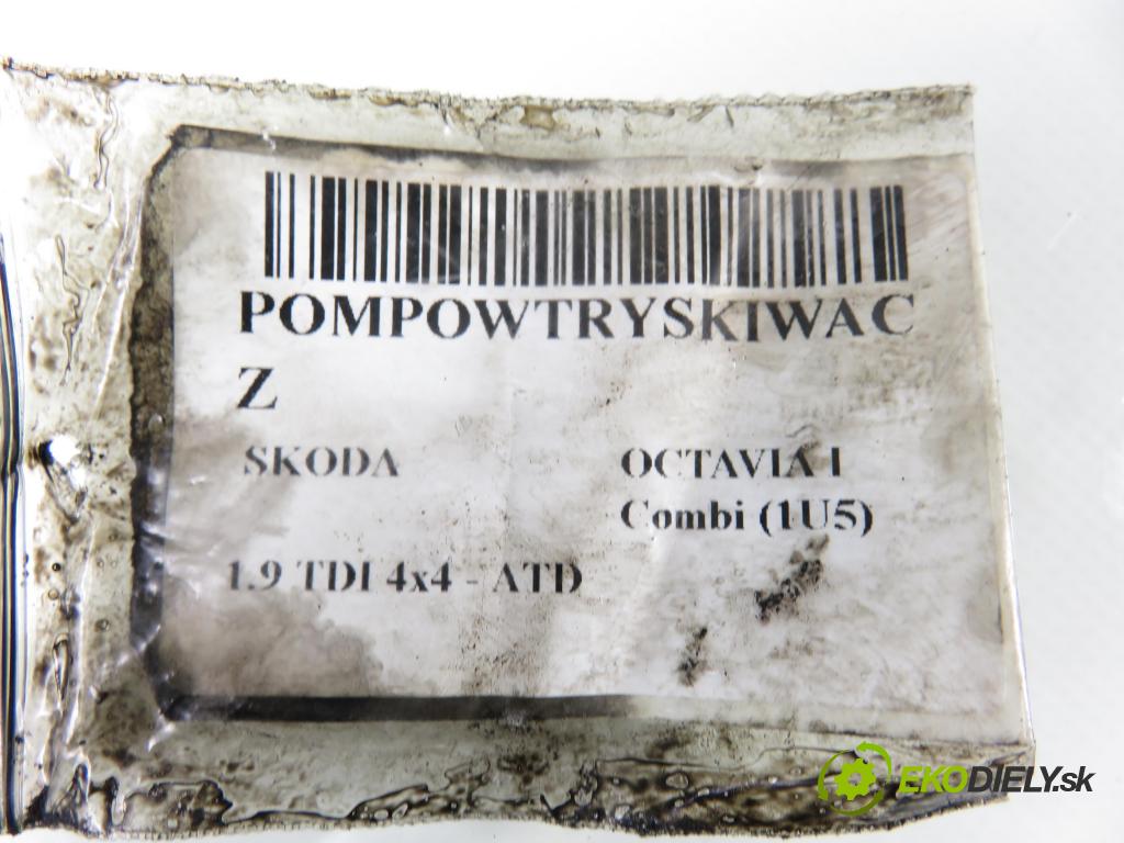 SKODA OCTAVIA I Combi (1U5) KOMBI 2002 74,00 1.9 TDI 4x4 - ATD 1896,00 vstříkovač 038130073AG ; 0414720215 (Vstřikovač paliva)