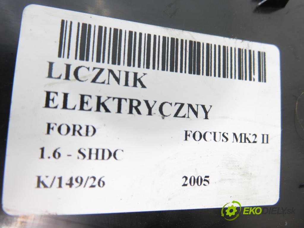FORD FOCUS II (DA_, HCP) HB 2005 74,00 1.6 - SHDC 1596,00 Prístrojovka elektrický 4M5T10849EM