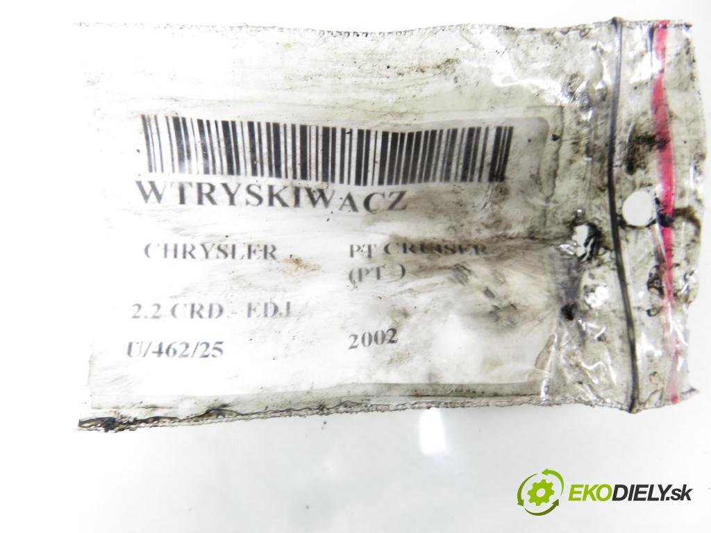 CHRYSLER PT CRUISER (PT_) HB 2002 89,00 2.2 CRD 121 - EDJ 2148,00 vstrekovač 6110700987 ; 0445110072 (Vstrekovač paliva)