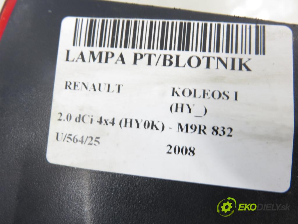 RENAULT KOLEOS I (HY_) SUV 2008 110,00 2.0 dCi 4x4 150 - M9R 832 1995,00 Svetlo pravé zadné 26550JY00