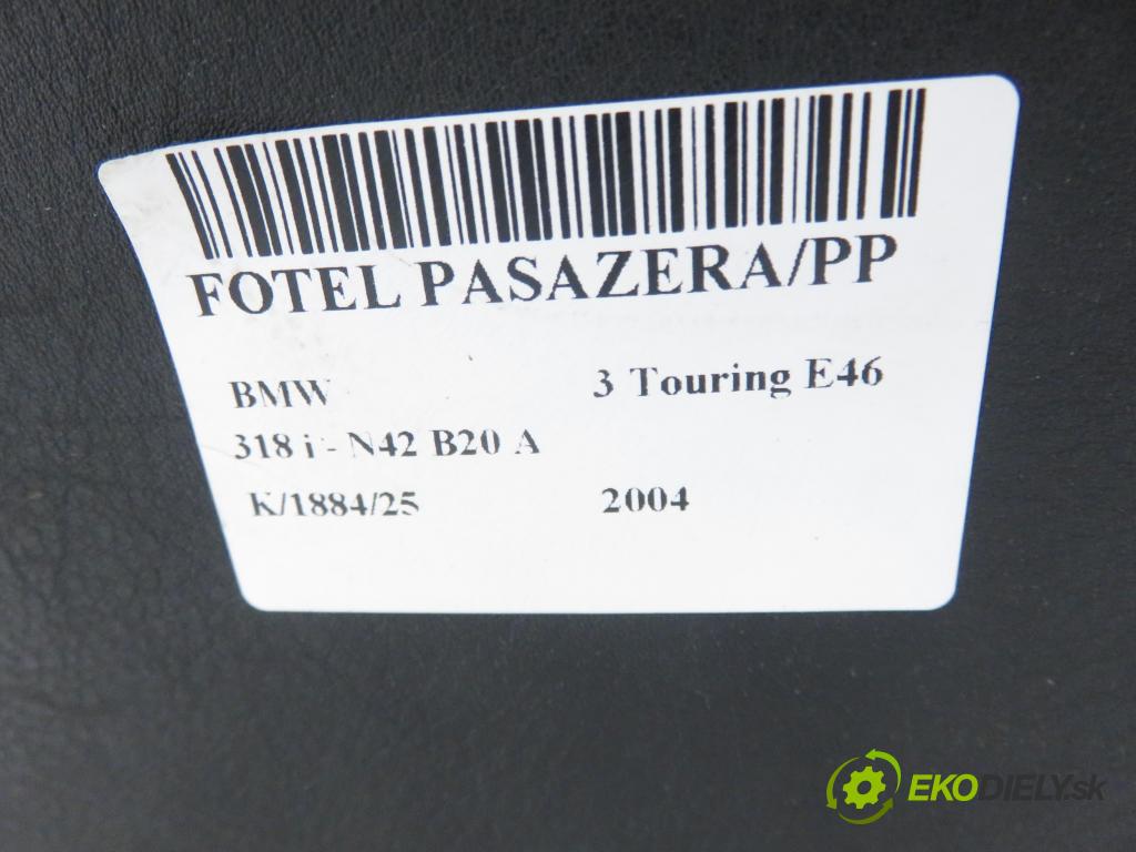BMW 3 Touring (E46) KOMBI 2004 110,00 2.0 318 i - N42 B20 A 1995,00 sedadlo LP + PP 