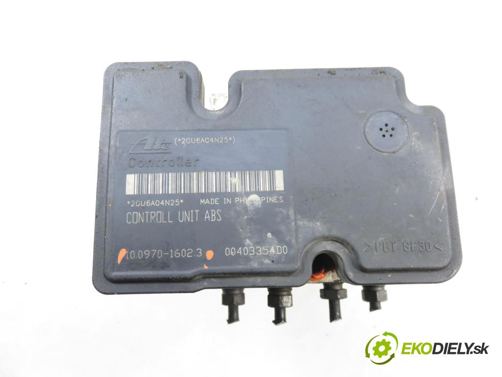 FIAT DOBLO nadwozie wielkoprzestrzenne (MPV) (119_, 223_) KOMBIVAN 2006 62,00 1.3 D Multijet - 223 A9.000 1248,00 pumpa ABS 10097016023 ; 51773386 ; 10020700694 (Pumpa ABS)