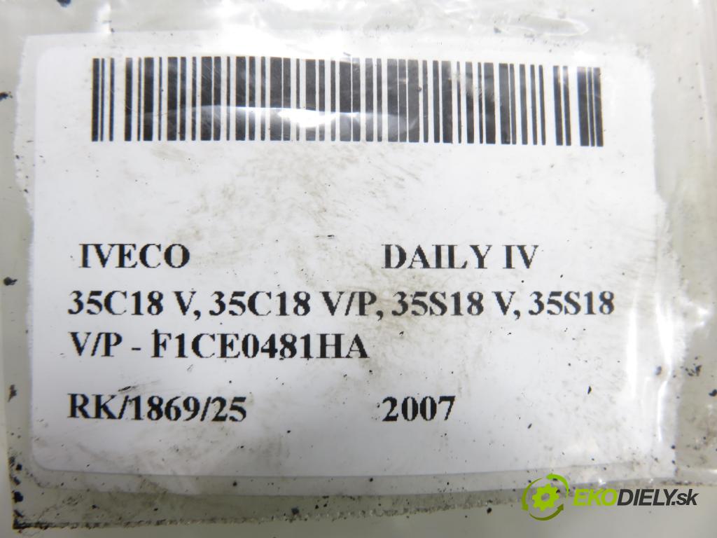 IVECO DAILY IV Skrzynia FURGON 2007 130,00 35C18 V, 35C18 V/P, 35S18 V, 35S18 V/P - F1CE0481H 2998,00 trubka klimatizace 