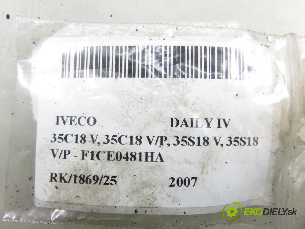 IVECO DAILY IV Skrzynia FURGON 2007 130,00 35C18 V, 35C18 V/P, 35S18 V, 35S18 V/P - F1CE0481H 2998,00 rúrka klimatizácie 500317859